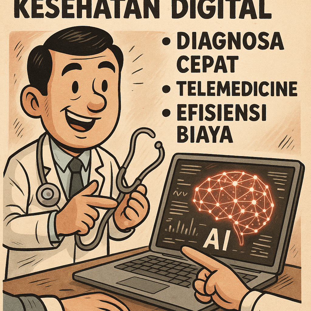 Teknologi Kesehatan Digital: Masa Depan digital Pelayanan Medis yang Lebih Cepat, Akurat, dan Terjangkau