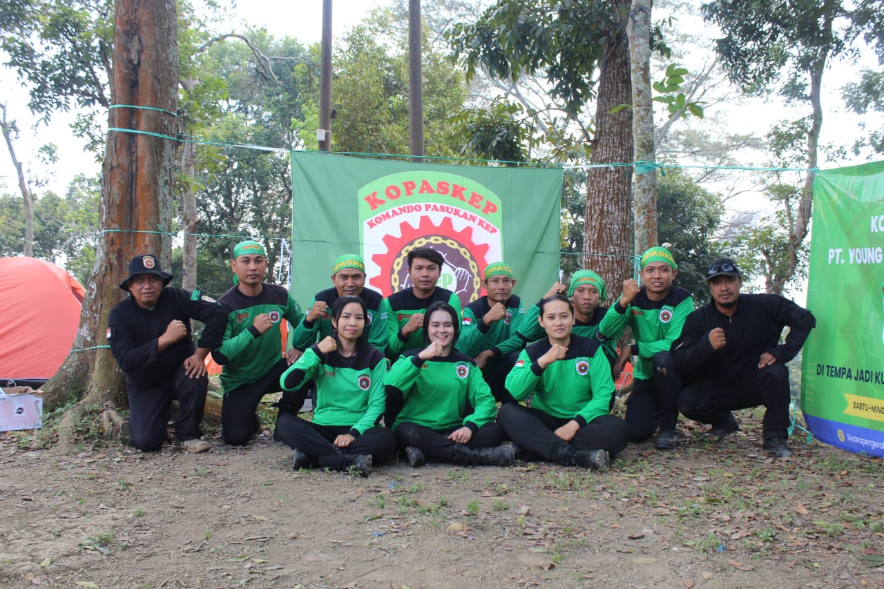 Pelatihan Pra LATSAR Kopaskep: Meningkatkan Militansi dan Pemahaman Serikat Pekerja di Bumi Perkemahan Lumbung Wit-Witan Mojokerto