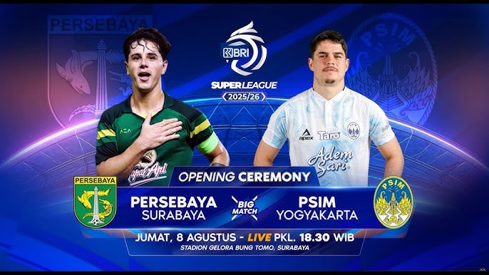 Laga Pembuka BRI Super League Musim 2025/2026, Persebaya Bertekad Raih 3 Poin Perdana Di Kandang.