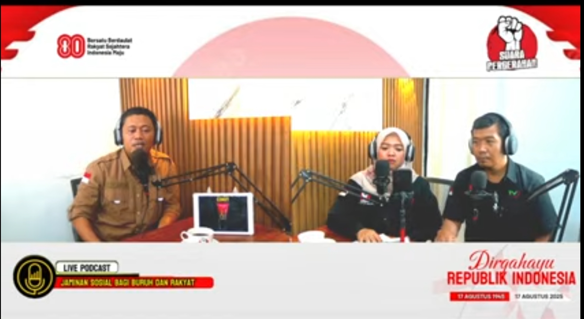 Podcast Ngobsay Suara Pergerakan Angkat Isu Jaminan Sosial Kesehatan, Sony Aris Mardiyanto Tegas Tolak Pemberlakuan KRIS