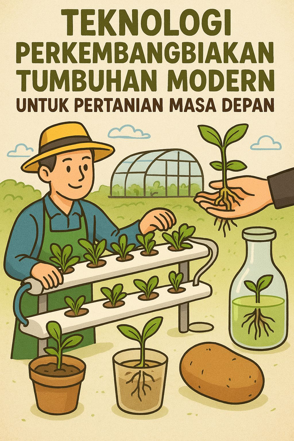 Teknologi Perkembangbiakan Tumbuhan Modern: Hidroponik Jadi Solusi Pertanian Masa Depan