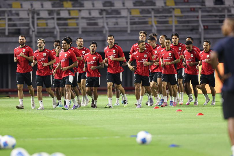 Kondisi Fisik Pemain Timnas Indonesia Bagus, Rizky Ridho dkk Optimis Raih Kemenangan Pertandingan FIFA Match Day.