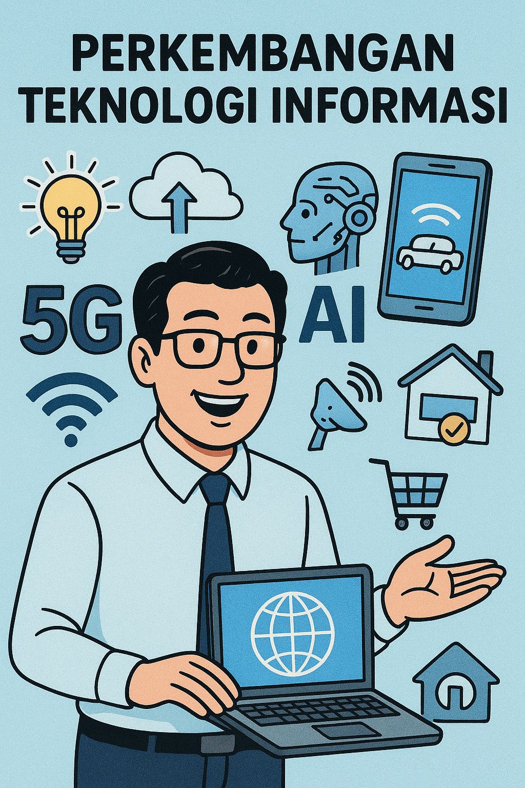 Perkembangan Teknologi Informasi Kian Pesat, Dorong Transformasi Digital di Berbagai Sektor