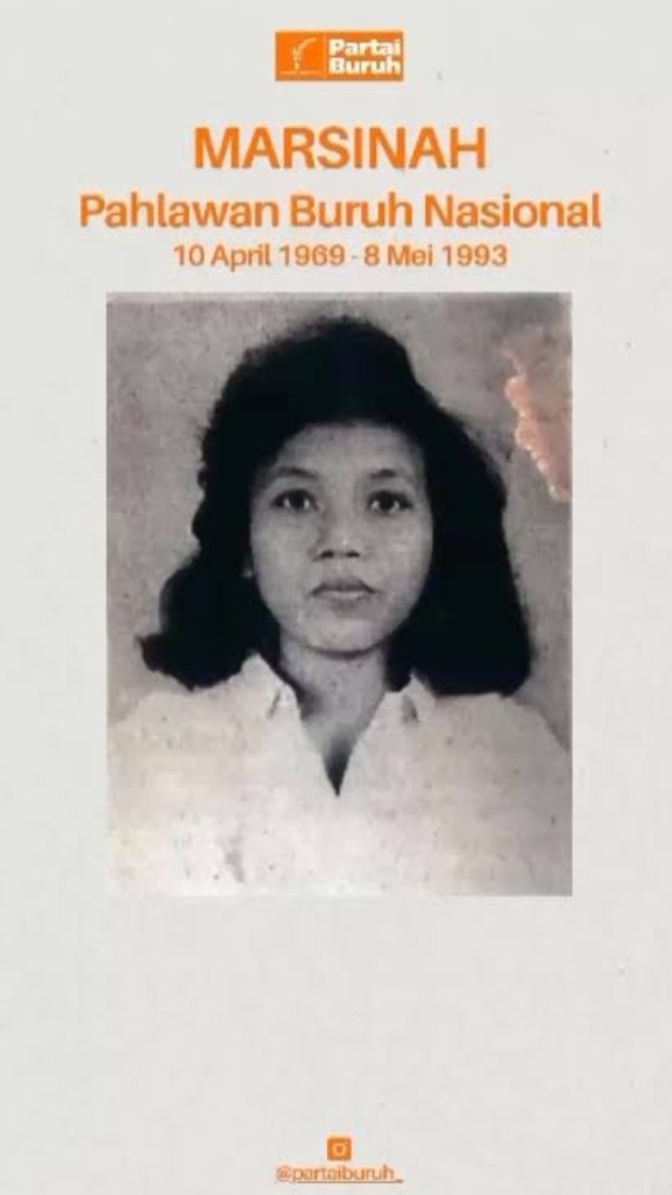 Marsinah Dinobatkan Sebagai Pahlawan Buruh Nasional, Simbol Perjuangan Kaum Pekerja Indonesia