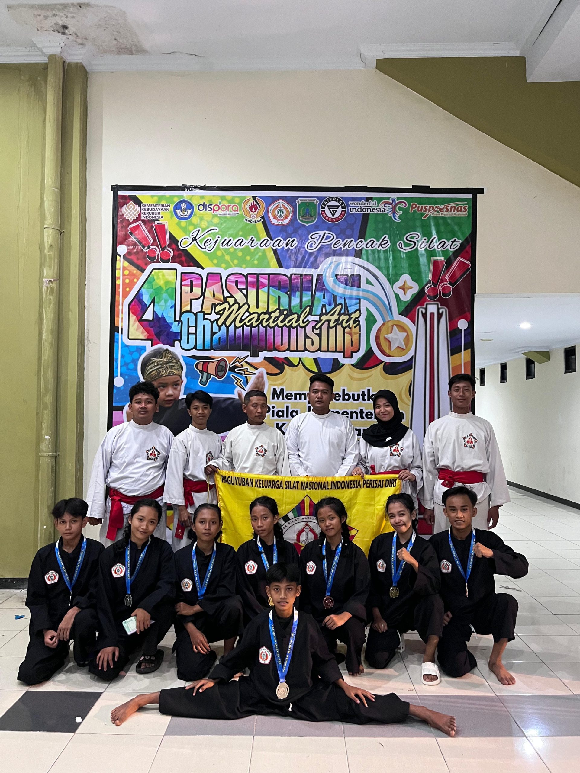 Atlet Perisai Diri 1955 Cabang Pasuruan Borong Prestasi di Pasuruan Martial Art Championship 4