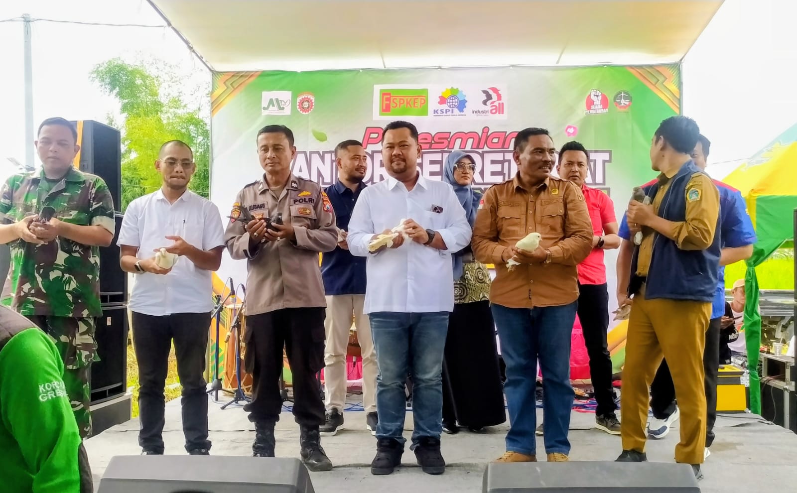 Bupati Gresik Hadiri Peresmian Kantor Sekretariat DPC FSP KEP KSPI, Dorong Sinergi Positif Dunia Industri dan Ketenagakerjaan