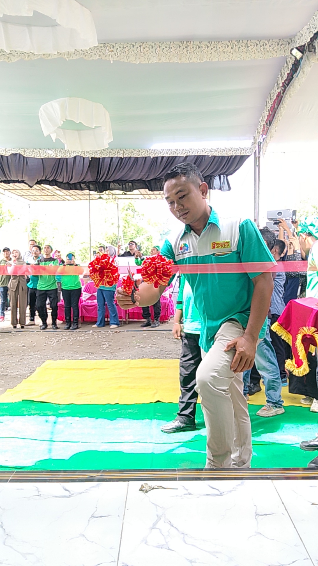 DPC FSP KEP-KSPI Kabupaten Gresik Resmikan Kantor Sekretariat, Sarana Perjuangan Buruh Gresik