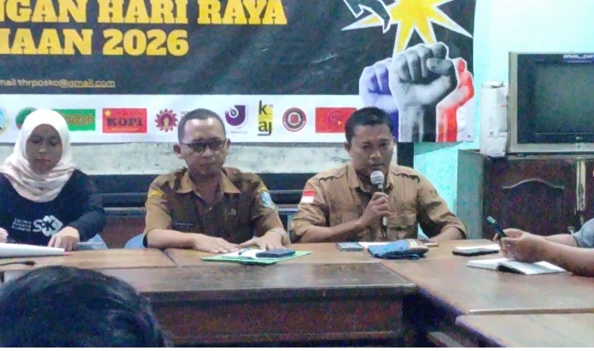 Launching Posko THR 2026 di Surabaya, Pelanggaran Meningkat, DPD FSP KEP-KSPI JATIM Desak Penegakan Hukum Lebih Tegas